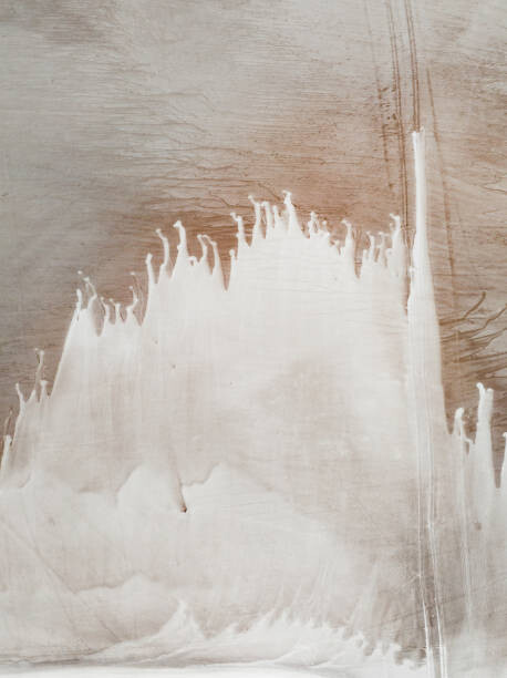 Фототапет Drone photo looking down on the