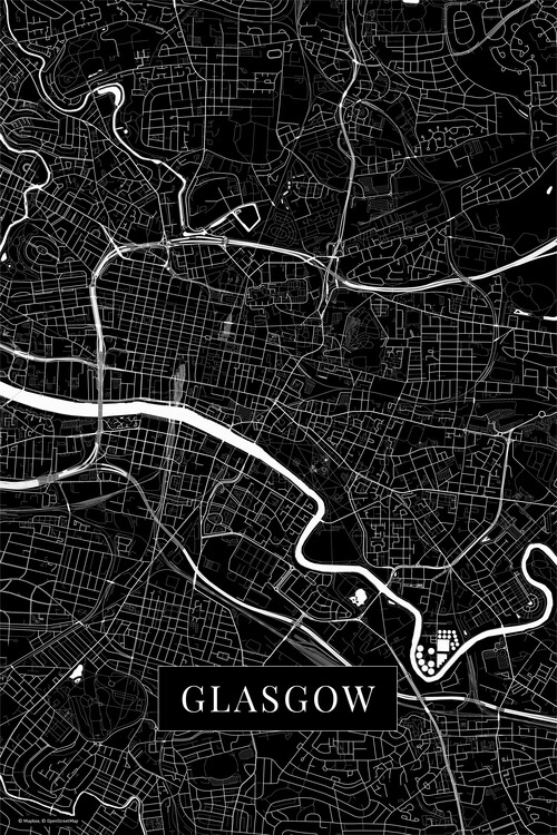 Ταπετσαρία Glasgow black