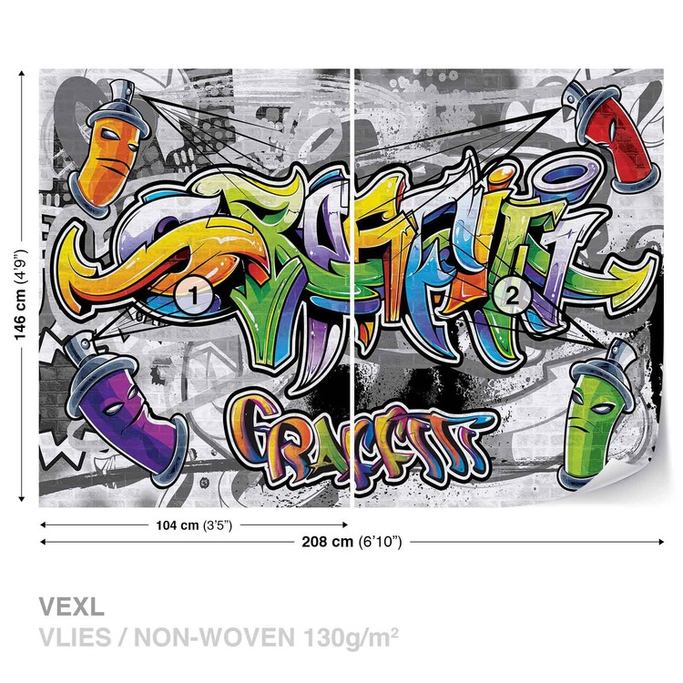 Letter N - Graffiti Street Art Style  Poster for Sale by