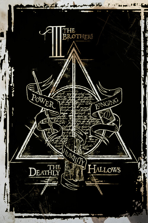 Harry Potter Deathly Hallow Logo Live Wallpaper