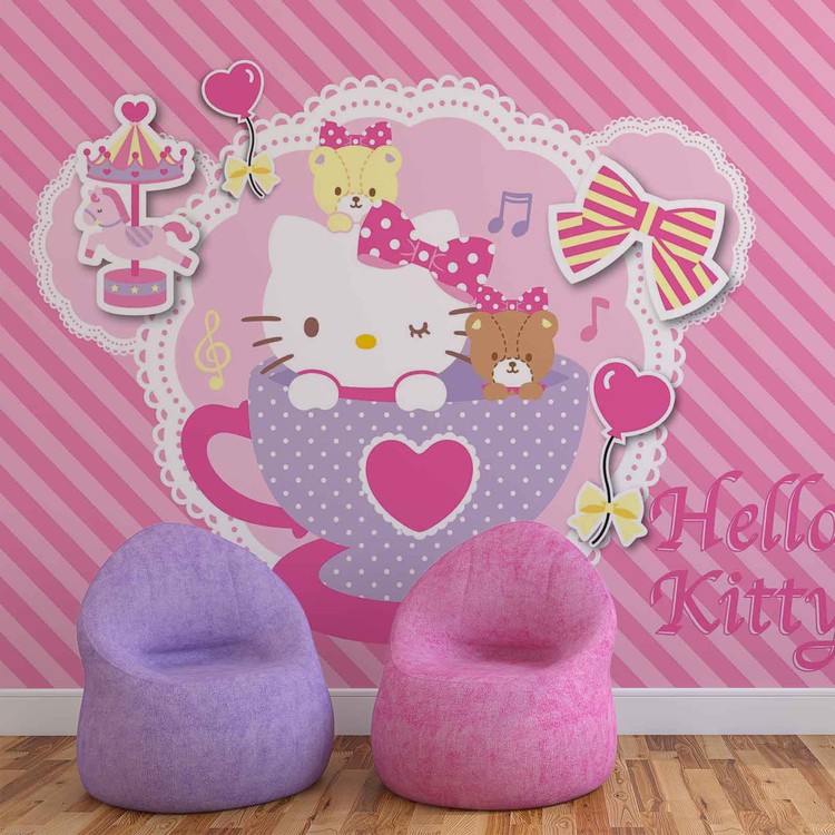 Poster Pusheen x Hello Kitty - Love