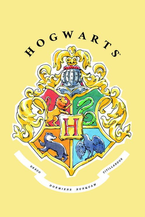 Wallpaper Mural Hogwarts Emblem