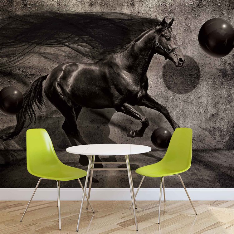 Black Horse 3d Wallpaper Hd Image Num 54