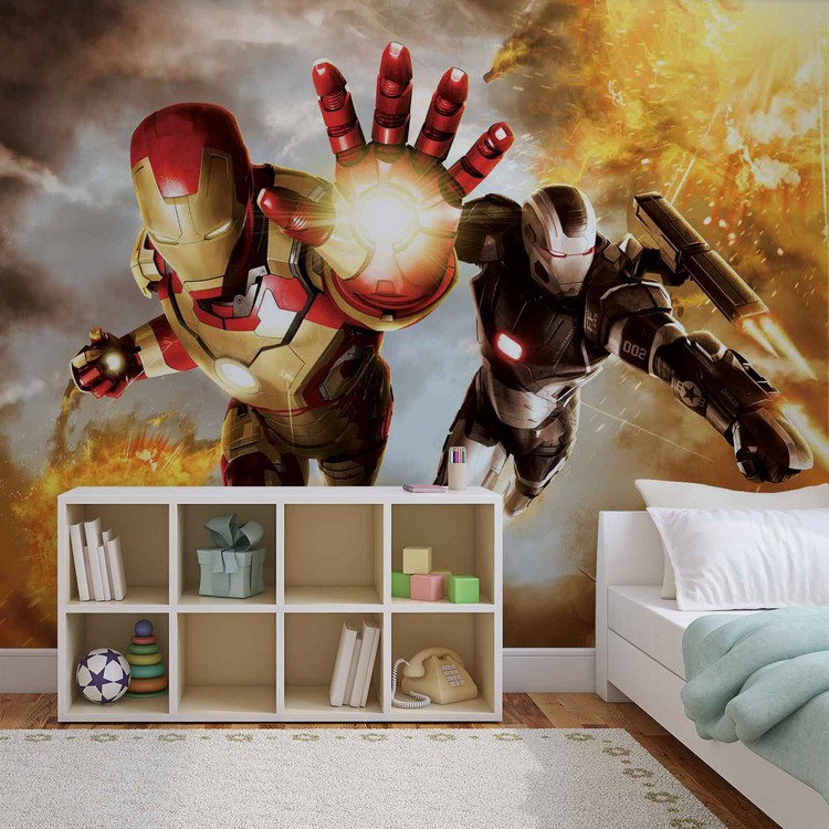 Iron Man Marvel Avengers Wall Paper Mural | Buy at EuroPosters