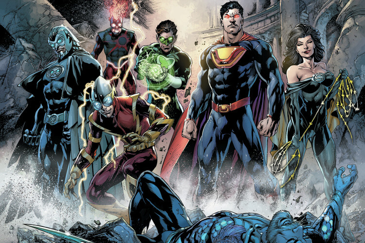 Wallpaper Mural Justice League - Crime Syndicate