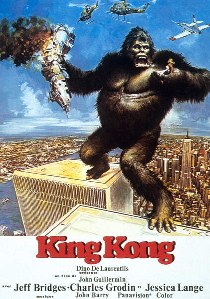 King KONG, 1976 Wall Mural | Buy online at Europosters