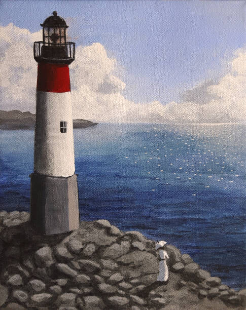 Ταπετσαρία Lighthouse and Watcher