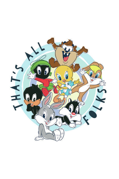 Looney Tunes - Small characters Wall Mural