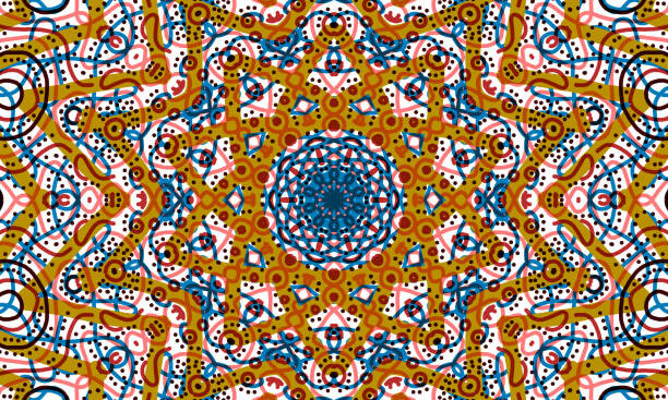 Ταπετσαρία Mandala Abstract Pattern Background