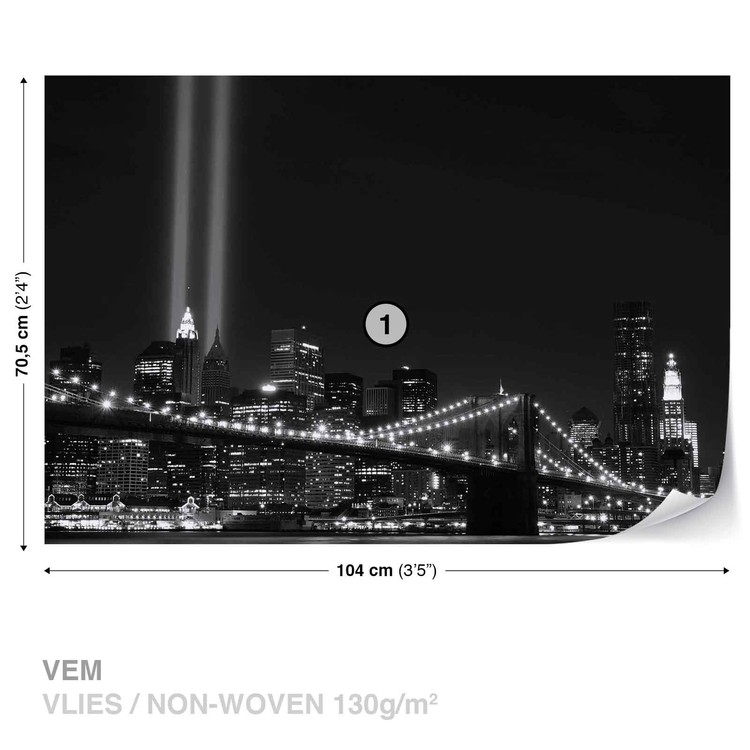 New York City Wall Paper Mural Buy At Europosters