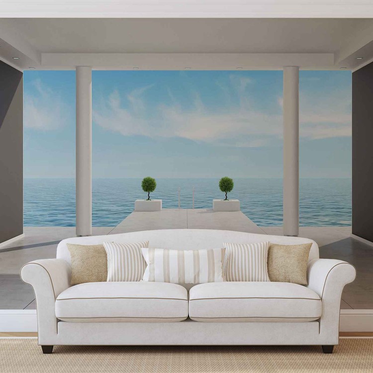 Ocean View Wall Paper Mural Buy at UKposters