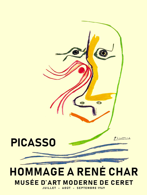 Wallpaper Mural Picasso 1969