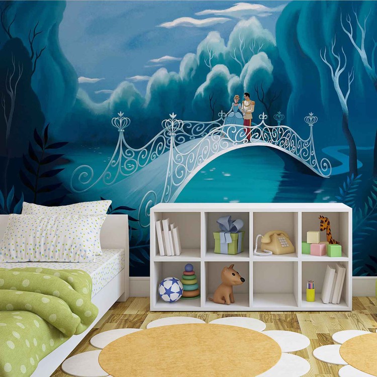 Princesses Cinderella Wall Paper Mural | Buy at EuroPosters