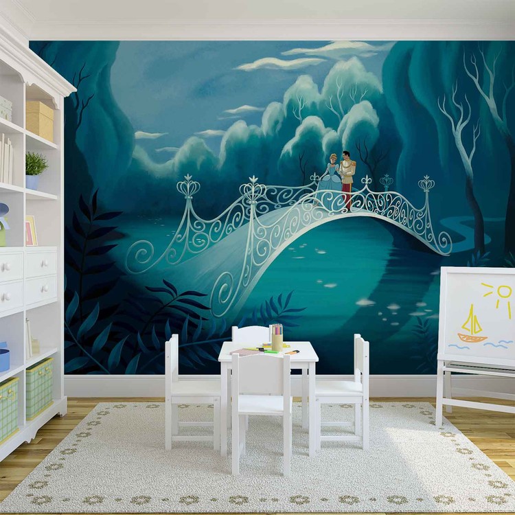 cinderella wall painting