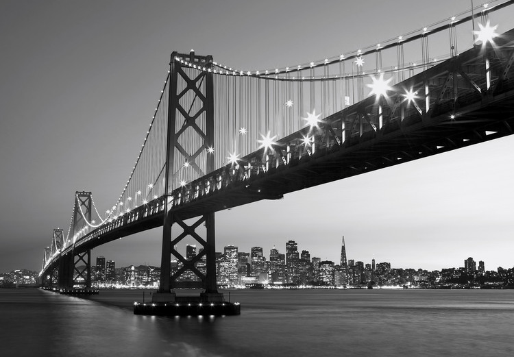 SAN FRANCISCO - skyline Wall Mural | Buy online at Europosters