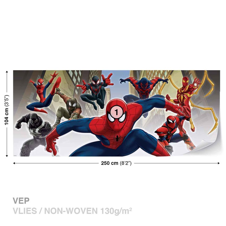 Spiderman Marvel Wall Paper Mural | Buy at EuroPosters