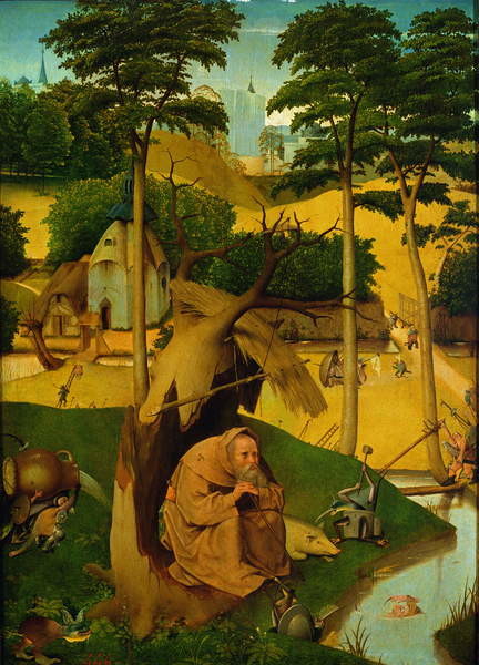 Temptation of St. Anthony, 1490 Wall Mural | Buy online at Europosters