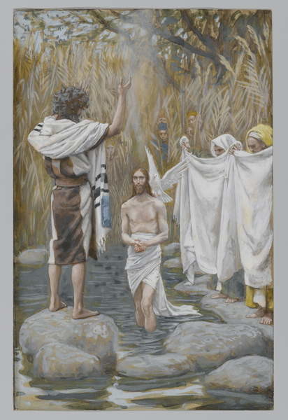 Wallpaper Mural The Baptism of Jesus