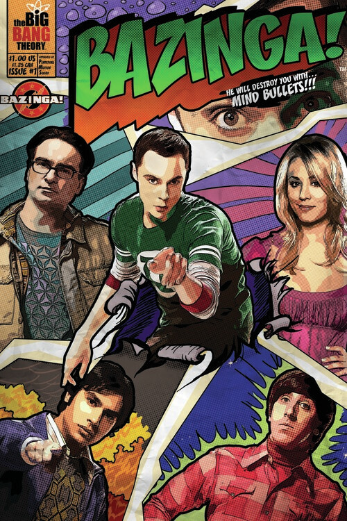 Wallpaper Mural The Big Bang Theory - Bazinga