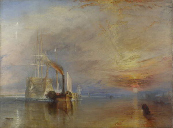Wallpaper Mural The Fighting Temeraire, 1839