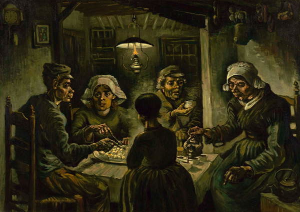 Wallpaper Mural The Potato Eaters, 1885