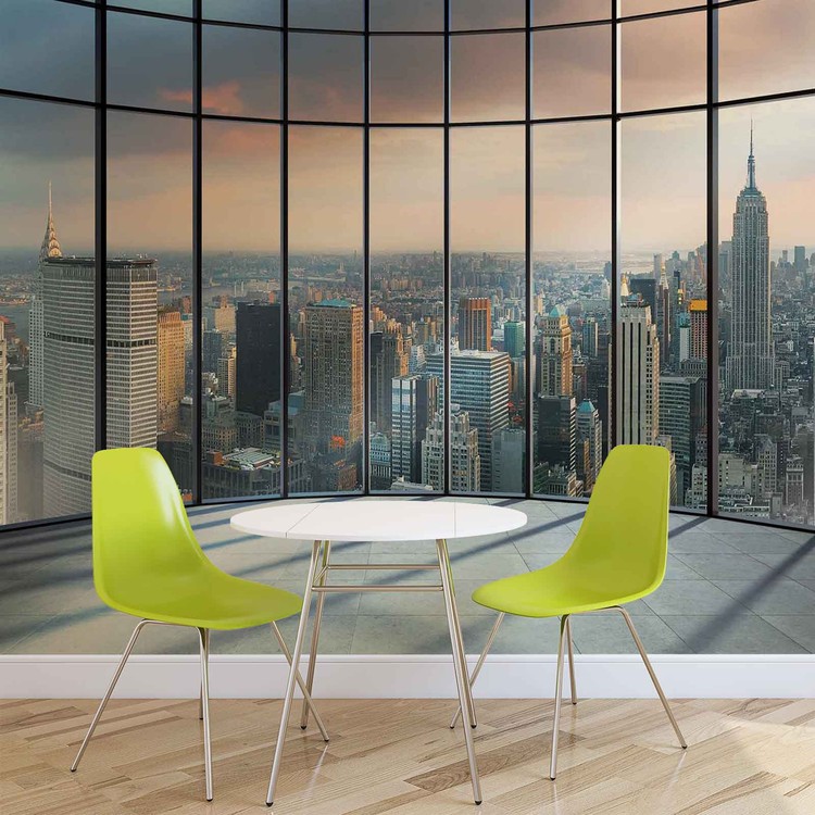 View New York City Wall Paper Mural Buy at EuroPosters