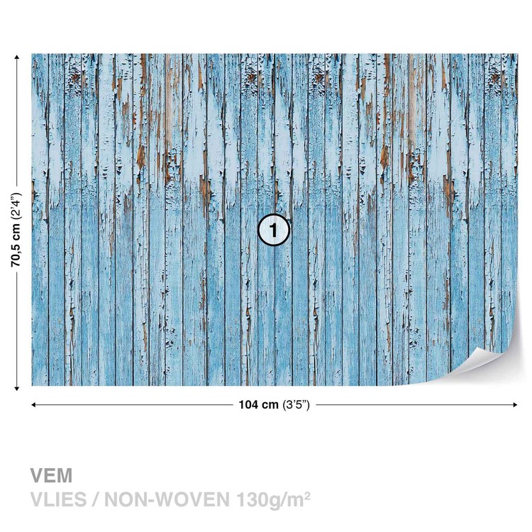 Wood Planks Wallpaper Mural