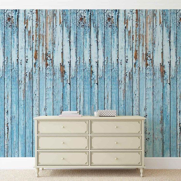 Wood Planks Wall Paper Mural Buy at EuroPosters