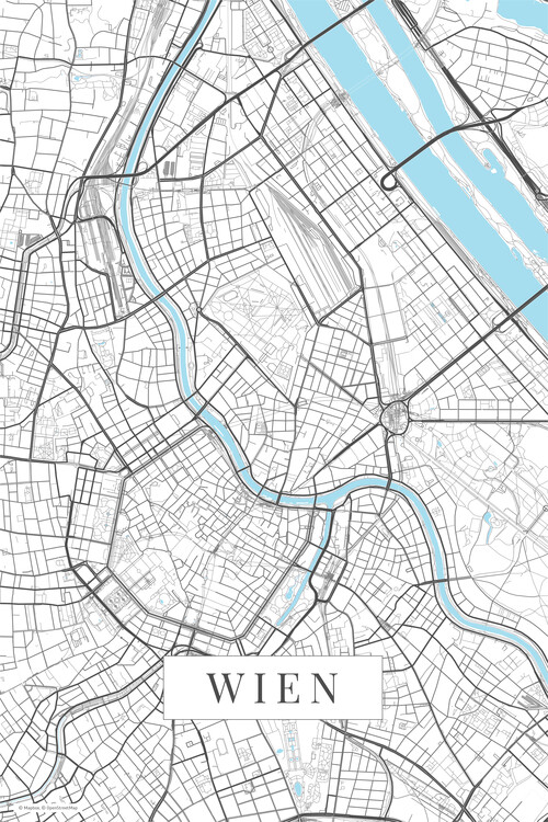 Фотошпалери Wien white