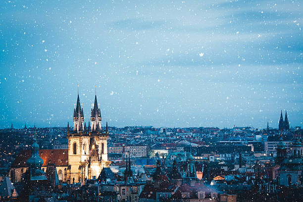 Μπλουζάκι Winter In Prague