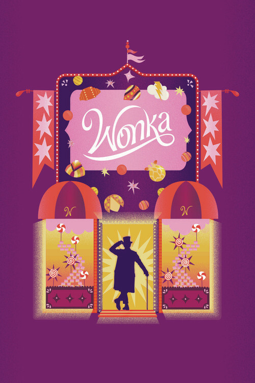 Sticker Wonka - Candy Store