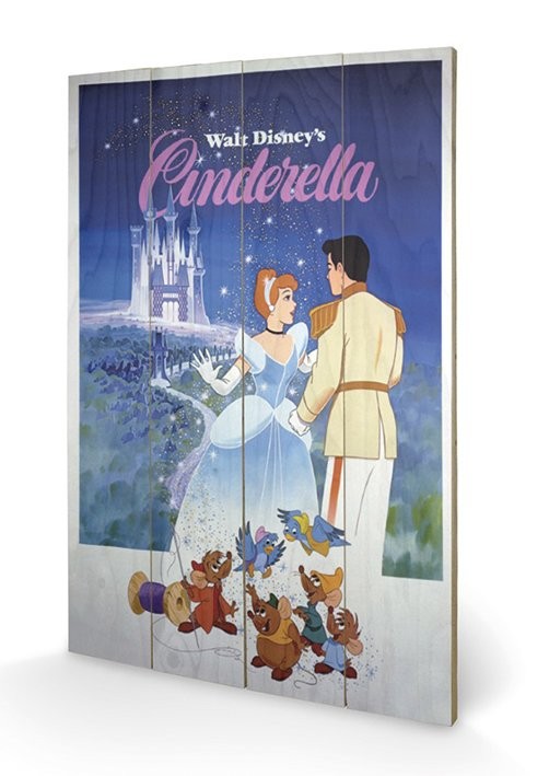 Cinderella Wooden Art | Sold at EuroPosters