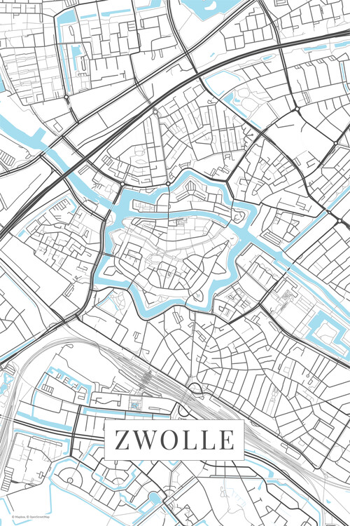 Фотошпалери Zwolle white