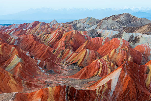 Αφίσα Colorful mountain in Danxia landform in