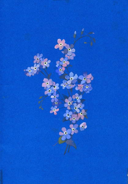 Αφίσα Forget-me-not, 1960s