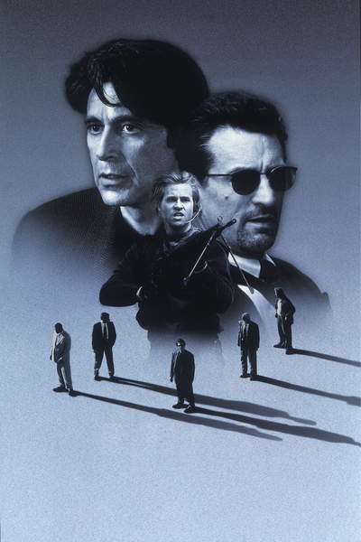 Αφίσα HEAT, 1995 directed by MICHAEL MANN Al Pacino and Robert by Niro