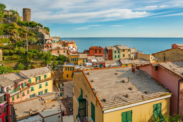 Αφίσα Idyllic landscape of Cinque Terre, Italy