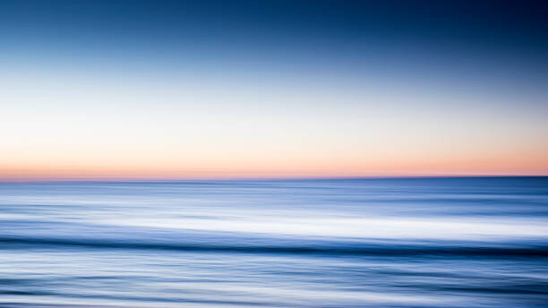 Αφίσα Ocean abstract at sunrise