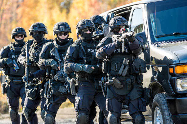 Αφίσα Police Swat Team at Work