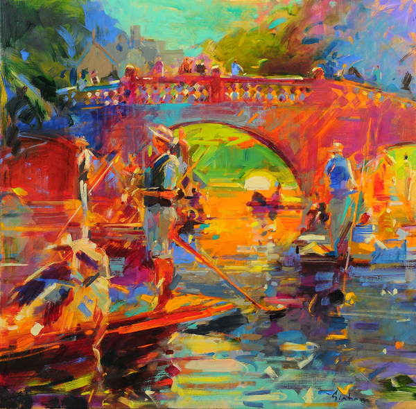 Αφίσα Punts, Clare Bridge