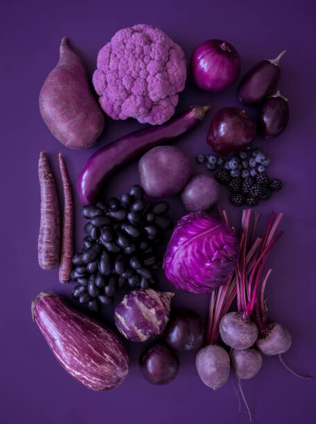 Αφίσα Purple fruits and vegetables