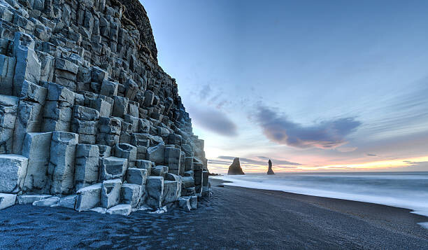 Αφίσα Reynisdrangar on Reynisfjara Beach