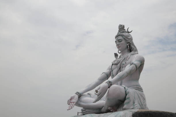 Αφίσα RISHIKESH, INDIA , Statue of Shiva,