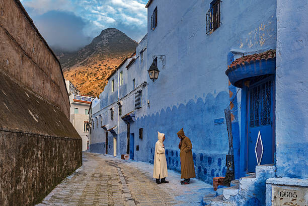 Αφίσα Small colorful streets in Medina of Chefchaouen