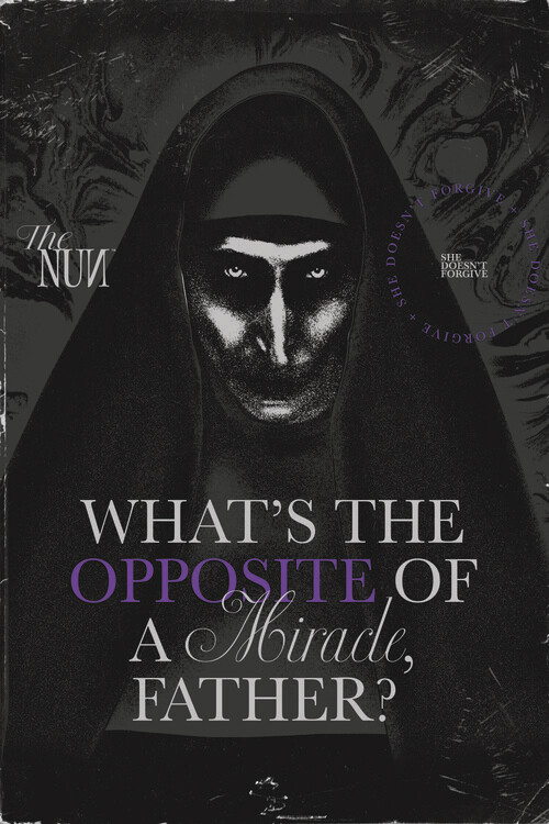 Αφίσα The Nun - She Doesn't Forgive