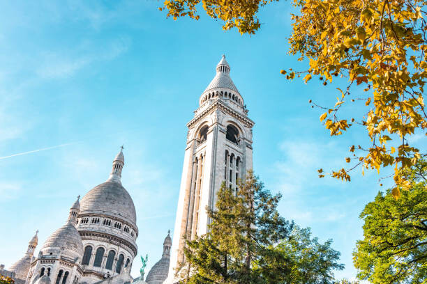 Αφίσα The Sacre Coeur monument in Montmartre