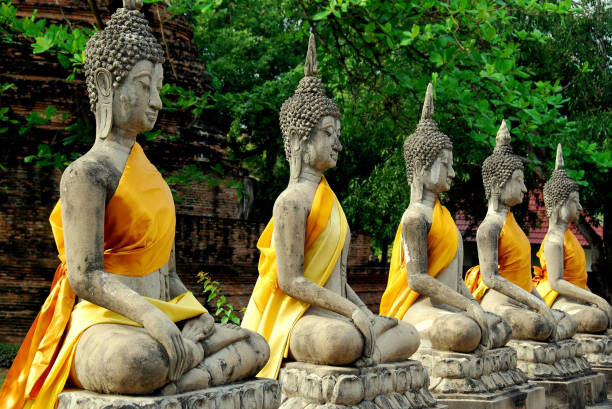 Εκτύπωση καμβά Ayutthaya, Thailand