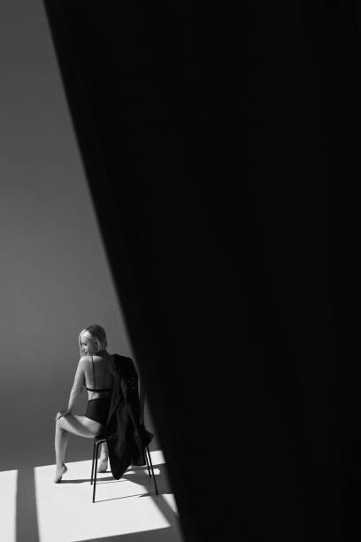 Εκτύπωση καμβά Beautiful woman with make-up and stylish