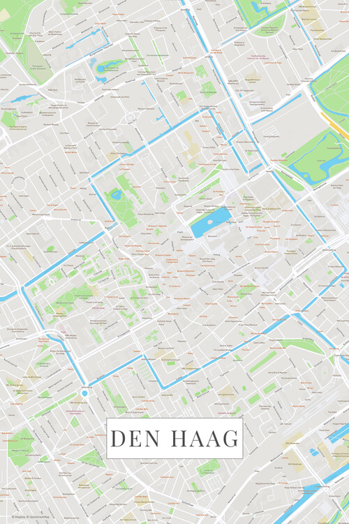 Εκτύπωση καμβά Den Haag color