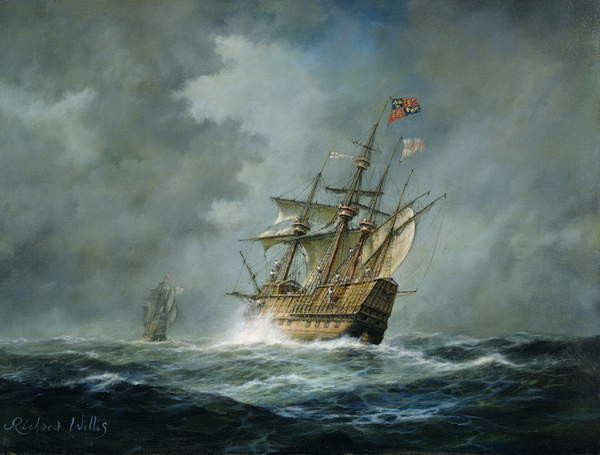 Εκτύπωση καμβά 'Mary Rose'